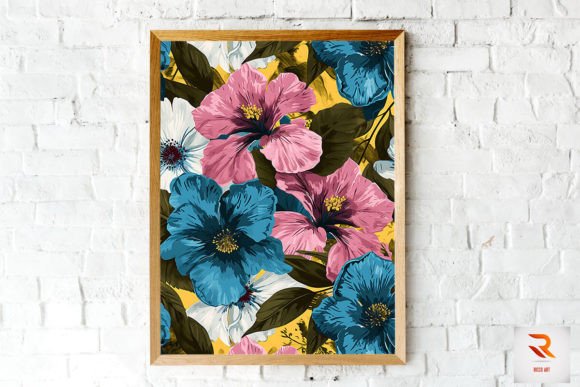 Epic Floral Pattern Wall Art