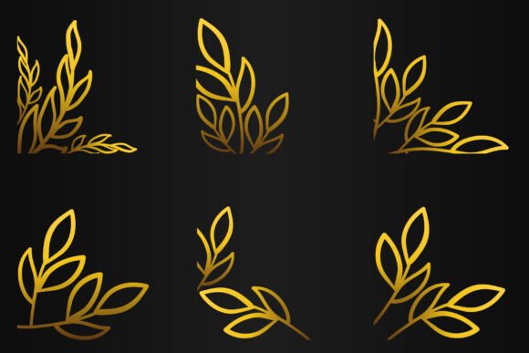 Golden Floral Frame Corner V1 Review