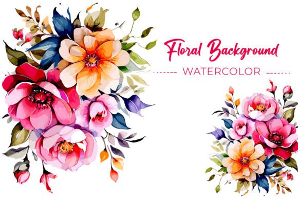 Seamless Watercolor Floral Pattern