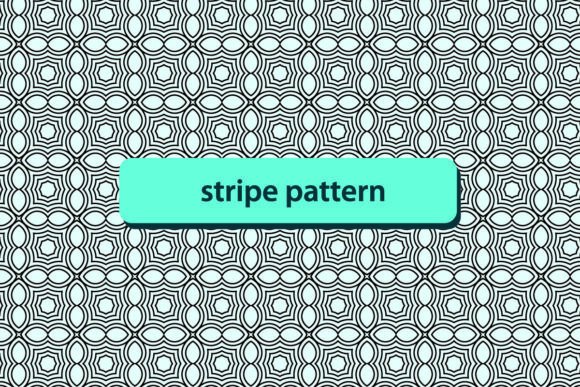 Stripe Floral Ornament Essential Pattern